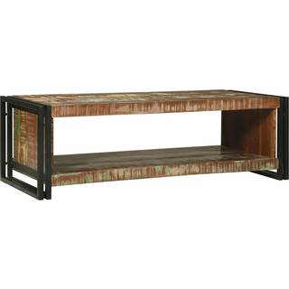 Sofabord Brun 120 x 50 x 38 cm Massivt genanvendt træ