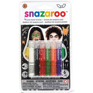 Sminkefarve stifter 6stk. Halloween farver