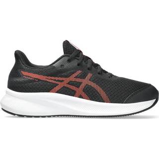 ASICS Patriot 13 GS Neutral Running Shoe Kids - Black, Red, Size 5.5 - black