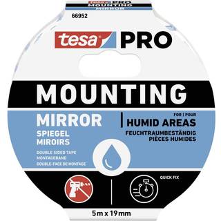 tesa monteringstape 5mx19mm PRO 66952, dobbeltklæbende spejltape