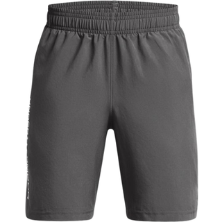 Under Armour Tech™ Woven Wordmark Boys' Shorts Castlerock / White YXL (160 - 170 cm)