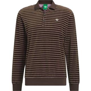 adidas Golf Originals Polo MR Velour, langærmet, brun