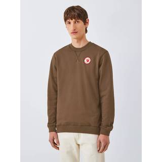 Fjällräven 1960 Logo Badge Sweater Sweatere Herrer størrelse XL farve brun
