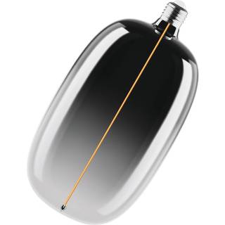 OSRAM LED Big Elipse Oval E27 4,8W 818 Filament smoke dæmpbar 4,8 W,, Aluminium/grå/zink, Glas