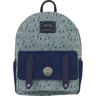 Pokemon by Loungefly Mini Backpack Faux Denim