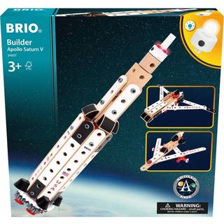 BRIO Builder Apollo Saturn V byggesæt med 91 dele