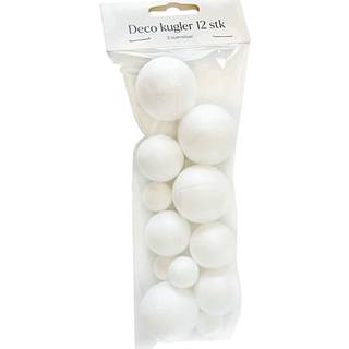 DIY dekorationskugler - 12 stk. (På lager i butik)