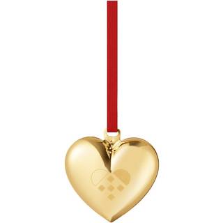 Georg Jensen Julehjerte 2025 18kt Gold Plated Stainless Steel