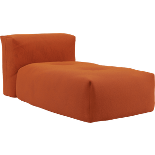 SACKit Soft Sofa Indoor Lounger Orange Jaquard
