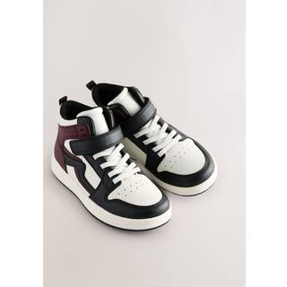Next Elastisk blonde high top sneakers