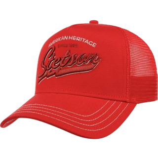 Stetson Trucker Cap American Heritage, red