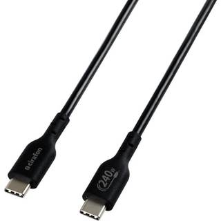 Cirafon Sync/charge Cable 240w 2m. Sort