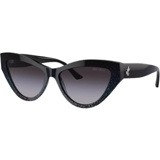Jimmy Choo JC5004 504587 55 Solbriller Kvinder Black - Gradient Glittery Black - 55mm