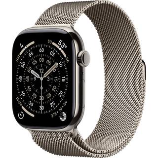Apple Watch Series 11GPS + Cellular 46mmNatural Titanium Case with Natural Milanese Loop - M/L