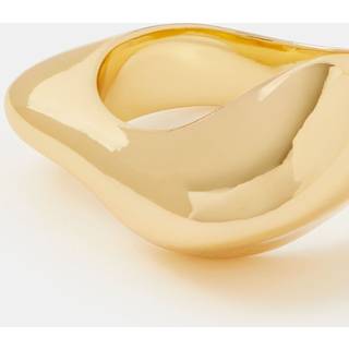 Accessorize Accessorize 14ct Belagt Skulpturring