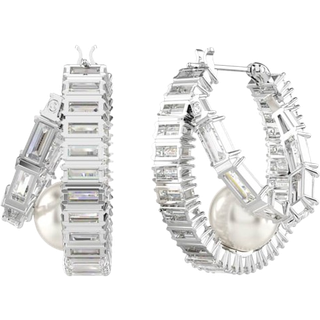 Swarovski Creolen - Ariana Grande CAPSULE - 5720868 - silber