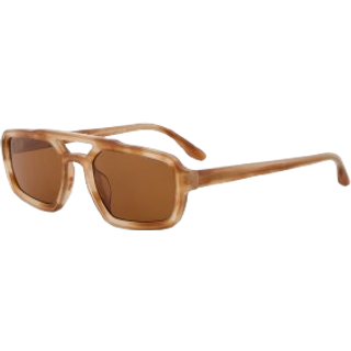 Emporio Armani Mand EA4240U 620373 Solbriller Acetat Brun Brun Geometrisk Normal