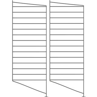 String Gavle Gulv 30x85 Cm 2-pak - Gavle & Beslag Stål Mørkegrå - SF8530-19-2