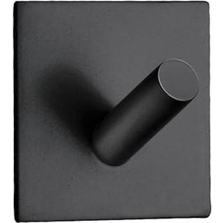 Enkelkrog Beslagsboden BB1092 mat Sort Selvklæbende