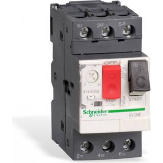 Schneider TeSys GV motorværn GV2ME22, termisk magnetisk, 20-25A 11kW@400V Icu15kA, trykknap