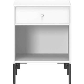 Montana DREAM sengebord med ben - 101 New White (Quickship) - Black