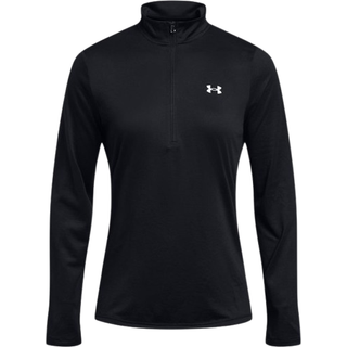 Under Armour Women's Tech 1/2 Zip Solid Black, L