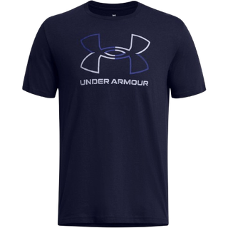 T-shirt Under Armour UA GL FOUNDATION UPDATE SS-BLU 1382915-410 Størrelse 3XL