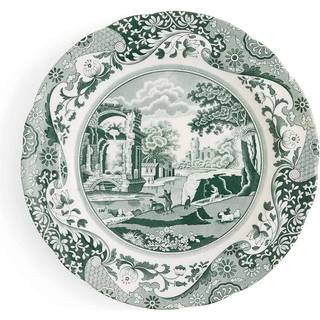 Spode Heritage Green Italian Middagstallerken 27 Cm Grøn - Middagstallerkner Porcelæn Hvid - HGI0100