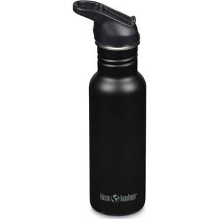 Classic Narrow Flip Sport Vandflaske 532 ml, sort