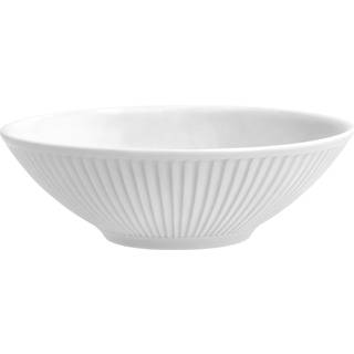 Plissé Skål lav fra Pillivuyt - Hvid farve - Ovnfast porcelæn
