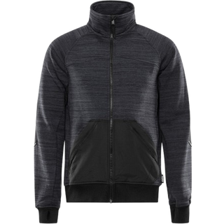 Fristads 125026 Sweatjakke 7052 / Arbejdsjakke Grå/Sort 3XL
