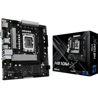 Asrock H810M-X Intel H810 LGA 1851 (Socket V1) micro ATX