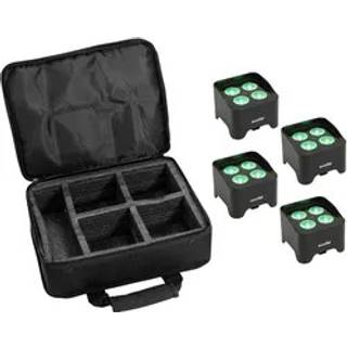 Eurolite Set 4x AKKU Mini UP-4 QCL Spot MK2 + Soft bag TILBUD NU