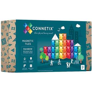 CONNETIX | Rainbow Rectangle, 18 stk