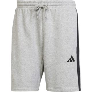 adidas adidas Grey Essential 3-Stripes French Terry Shorts - Large Regular