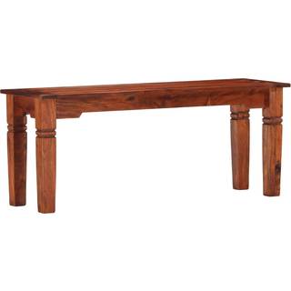 bænk 110 cm massivt akacietræ
