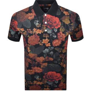 Pretty Green Prestleigh Floral Polo T Shirt Multi