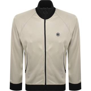 Pretty Green Highbank Track Top Beige