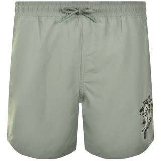 Pretty Green Aquarelle Swim Shorts Green