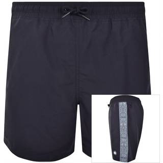 Pretty Green Eclipse Swim Shorts Navy