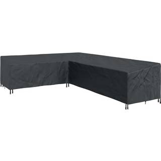 Overtræk til havemøbler Sort 355 x 275 x 80 cm 420D Oxford Stof