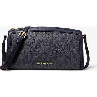 MK Jet Set Medium Signature Logo Crossbody Bag - Blue - Michael Kors - ONE SIZE