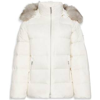 Down Puffer Jacket - White - M