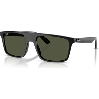 Ray - Ban Unisex RB2222 901/31 Solbriller Acetat Sort Grøn Firkantet Normal