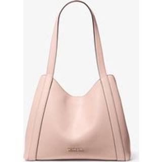 MK Rosemary Large Pebbled Leather Shoulder Bag - Pink - Michael Kors - ONE SIZE