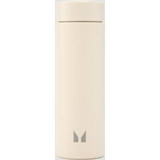 Myprotein Large Recycled Metal Water Bottle − Natural Cream - Creme