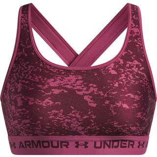 Under Armour Crossback Print Medium Support Sports BH Dame