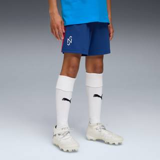 PUMA Neymar Jr Playmaker Training Football Shorts Youth, Clothing, Blazing Blue/White/Ultra Blue, 15-16Y