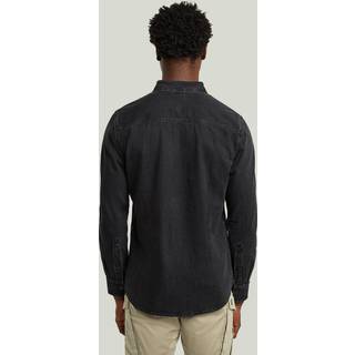 Clean Slim Shirt - worn in oyster shell - Men
