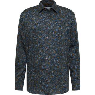 MODERN FIT Shirt in navy printed